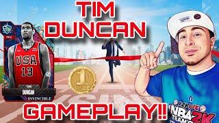 INVINCIBLE TIM DUNCAN GAMEPLAY NBA2K24 MYTEAM!! HES so FIRE!!