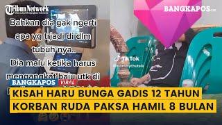 Kisah Haru Bunga Gadis 12 Tahun Korban Ruda Paksa di Binjai, Tidak Tahu Keadaan Hamil 8 Bulan