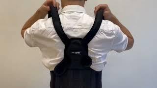 How to put on Fit Geno Posture Corrector Part 1