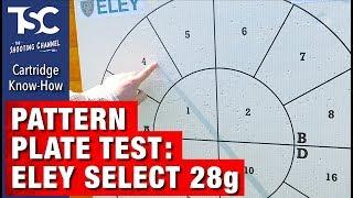 Pattern plate test: Eley Select 28g