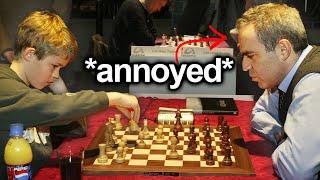 When Young Magnus Carlsen Challenged Garry Kasparov