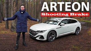 VW, который СВОРАЧИВАЕТ ГОЛОВЫ! Самый КРАСИВЫЙ универсал VAG? Volkswagen Arteon Shooting Brake