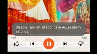 Samsung mobile disable all sound problem/how to fix all sound disable on Samsung mobile