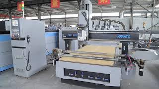 3 axis milling MDF wood router machine with pinch roller