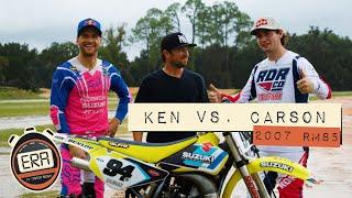 Carson Brown and Ken Roczen RM85 Battle! ERA's Episode 1