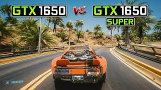 GTX 1650 vs GTX 1650 Super Test in 10 Games at 1080p