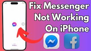 How To Fix Facebook Messenger Not Working in iOS 17 on iPhone