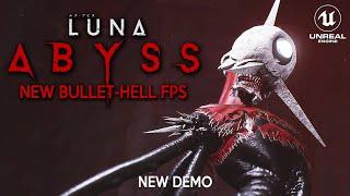 LUNA ABYSS New Gameplay Demo | Bullet Hell with UNREAL ENGINE Graphics RTX 4090 4K