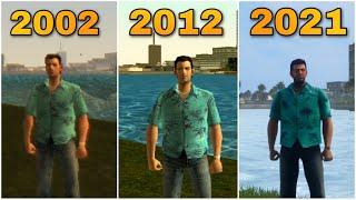 How GTA Vice City Graphics Changed Over the years 2002-2021