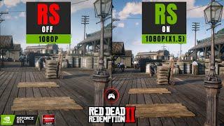 Red Dead Redemption 2 How to Improve Image Quality using Resolution Scaling.