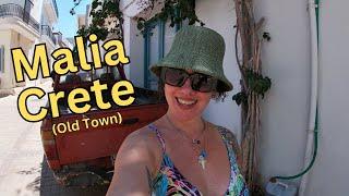Malia Crete! Old Town Malia Crete! Malia Greece \ Walking Tour 2024 / Kreta