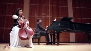 Nurmira Salimbaeva and Jonathan Levin perform Improvisation by Kalyi Moldobasanov