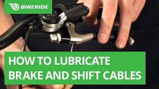 How to Lubricate Brake and Shift Cables