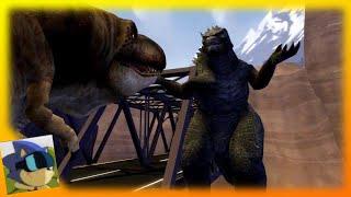 [SFM] Godzilla 2014 and T-Rex and EARTH?