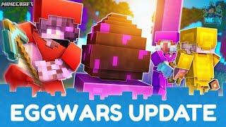 NEW Update in Minecraft Cubecraft EGGWARS!! 