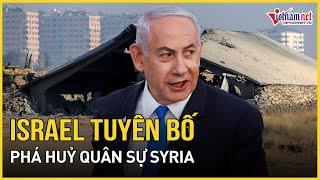 Israel “điên cuồng” trút mưa bom, tuyên bố "hủy diệt" năng lực phòng không của Syria | VietNamNet