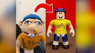 Jeffy ROBLOX vs ORIGINAL TikTok Compilation!