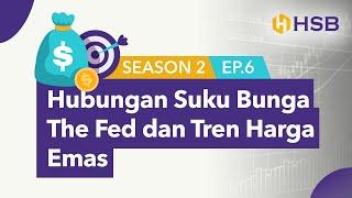 6. Hubungan Suku Bunga The Fed dan Tren Harga Emas