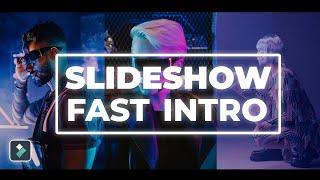 Filmora Fast Slideshow Intro Tutorial || How to edit with Filmora