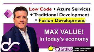 Power Apps Azure Storage - Fusion Development Teams |  ®GitHub - Video#3