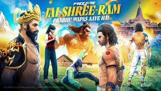 JAI SHREE RAM  || A short film by Rishi Gaming || Hanuman ️ || Garena free fire