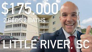 Buying Myrtle Beach Real Estate | $175,000 2 Bed 2 Bath Condo in Little River, South Carolina