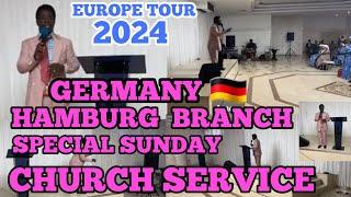 EVG AKWASI AWUAH EUROPE TOUR ||HAMBURG BRANCH GERMANY SPECIAL SUNDAY CHURCH SERVICE