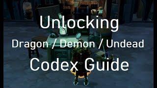 Unlocking Demon / Dragon / Undead Slayer Ability Codex Guide