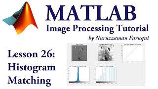 Lesson 26 Histogram Matching in Image Processing using Matlab