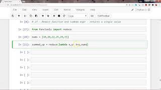 Python 3 Programming Tutorial | #5 Python lambda function with Reduce function