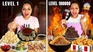 Surviving Level 1 Vs Level 100000 Spicy Foods