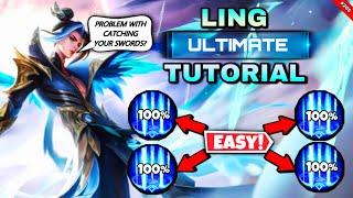 TUTORIAL LING 2023 | HOW TO USE LING ULTIMATE FAST & PERFECT | LING TIPS & TRICKS | HOW TO PLAY LING