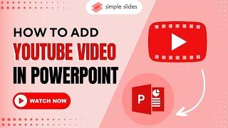 How to Add Youtube Video  to Powerpoint - The Ultimate Tutorial