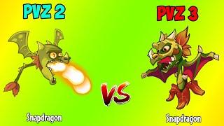 All PEA & Other Plants PVZ 2 vs PVZ 3 - Which Version Will Win?