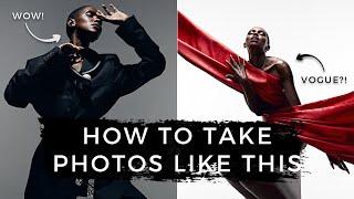 Studio Photography Behind The Scenes | How I Shoot Editorial Fashion & Portraits