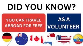 TRAVEL ABROAD FOR FREE| NO APPLICATION FEE| NO AGE LIMIT| IMTERNATIONAL| 2024/2025