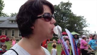 Ohio State Fair's bubble-gum-blowing contest