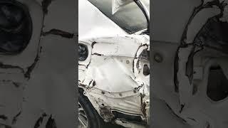 Toyota Corolla uae road accident car repair zaki technician #automobile #accidentcars #uae #zaki #ca