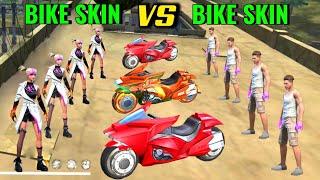 Bike Skin vs Bike Skin Fight | Kassie vs Adam | Bike Skin Challange | Garena Free Fire | Y GAMING