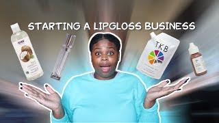 ENTREPRENEUR LIFE EP 1 : STARTING A LIPGLOSS BUSINESS | Motivation, Tips, Inventory | Tiyonna B