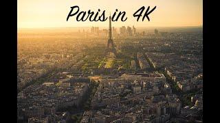 Paris Drone shots 4K 