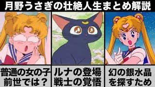 【セーラームーン】主人公の月野うさぎの壮絶な人生まとめ解説　　#セーラームーン　#アニメ 　#sailormoon