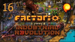 Factorio - Industrial Revolution: Day 16 [Chain In, Rail Out]