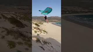 Kid flying crazy high with a Wing! 