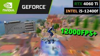 INSANE Fortnite Performance: RTX 4060 Ti + i5-12400f Benchmark