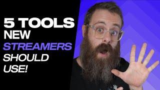 5 TOOLS EVERY NEW STREAMER SHOULD USE | STREAMELEMENTS