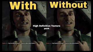 Call of Duty Cold War With and Without High Definition (Res) Texture Pack Comparison