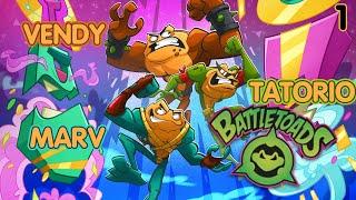 Vendy, Marvelьность и Tatorio проходят Battletoads 2020 - Часть 1