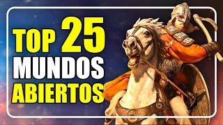 Top 25 Juegos de MUNDO ABIERTO que DEBES JUGAR (PC, PS4 y Xbox)