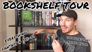 FANTASY BOOKSHELF TOUR | Fantasy Books to take over your TBR